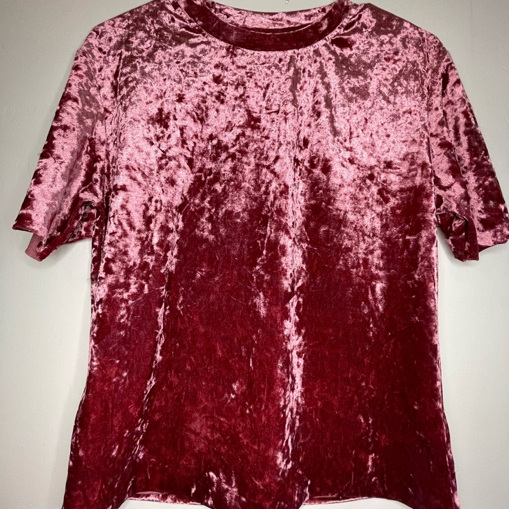 Velvet Pink Top
